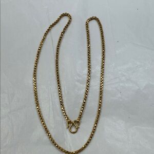 Elegant Gold Chain 22K Yellow Gold Necklace